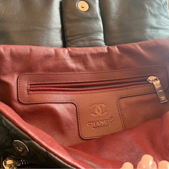 Authentic Chanel backpack black leather - Picture 11 of 15